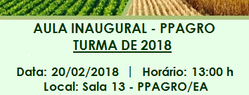 Aula Inaugural 2018....