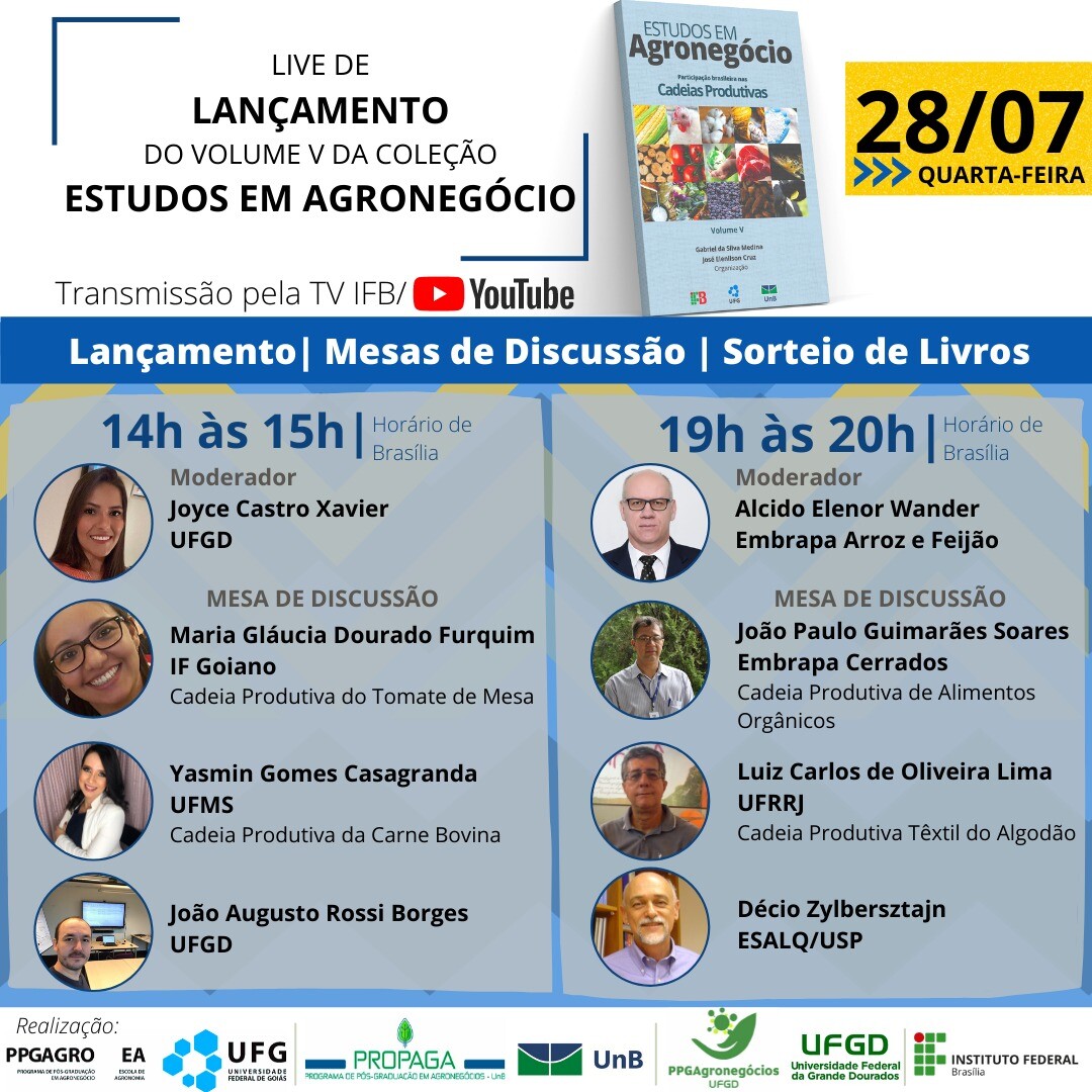Flyer Livro PPGAGRO volume V