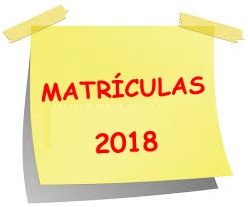 Matrículas PPAGRO 2018