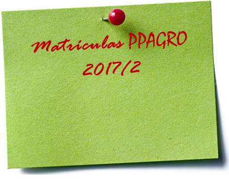 Matrículas PPAGRO 2017-2.