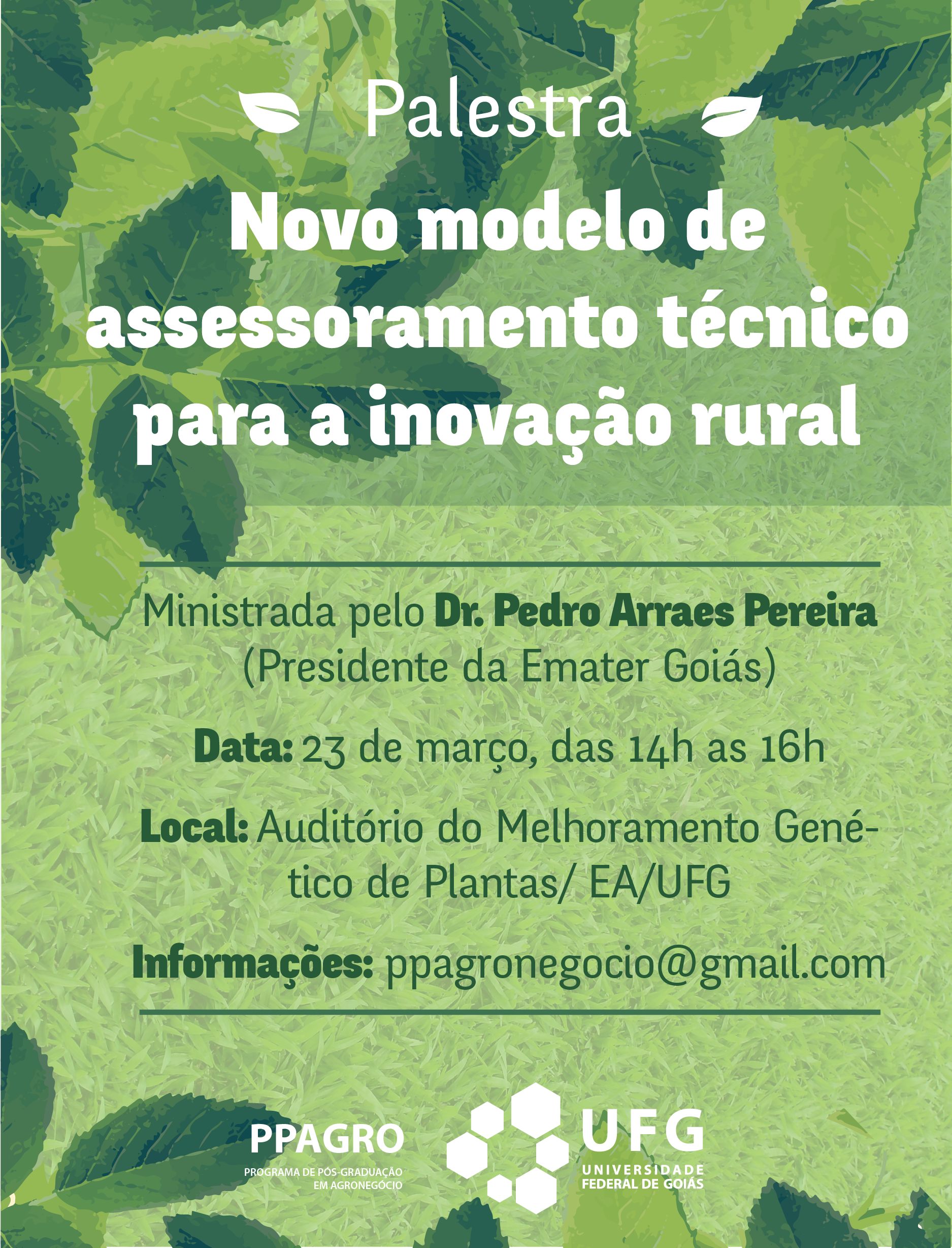 "Novo modelo de assessoramento técnico para a inovação rural"