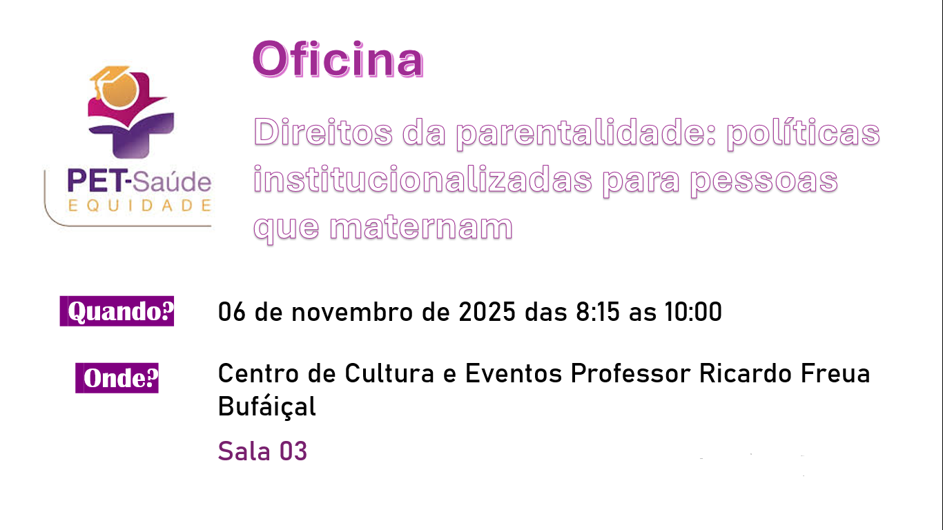 Informações básicas sobre a oficina