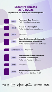 Cronograma 2026.1 - 25/04/2026