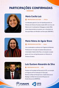 Participações confirmadas 1