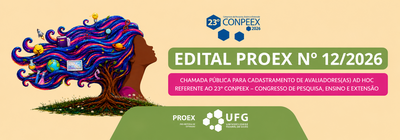 Edital de Avaliadores do 23° Conpeex - Banner