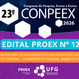 Edital de Avaliadores do 23° Conpeex - Banner