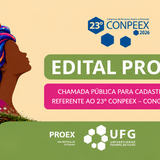 Edital de Avaliadores do 23° Conpeex - Banner