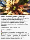 Geografia 30 anos
