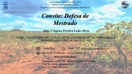 Convite defesa de Mestrado - Ábia Cristina