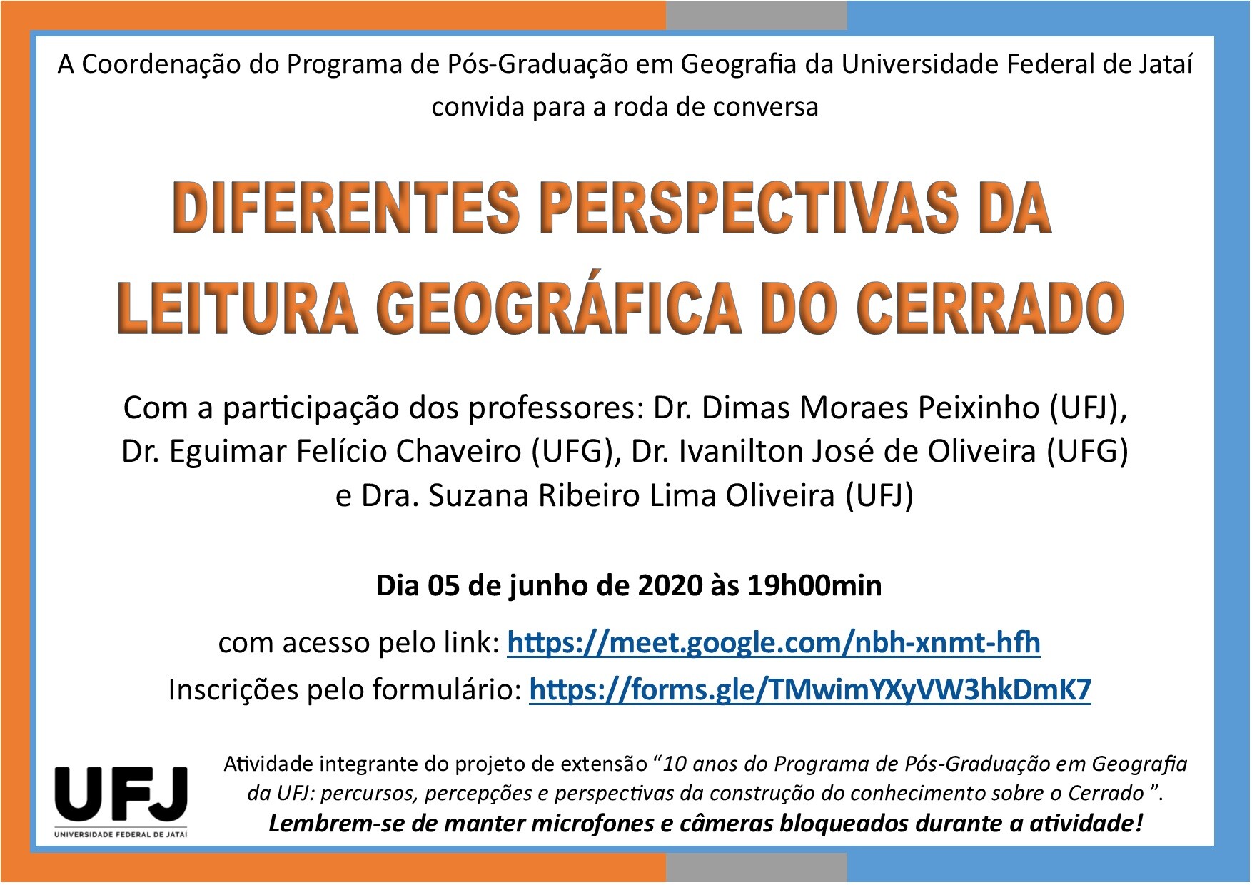 Diferentes perspectivas da leitura geográfica do cerrado