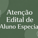 Imagem para Edital de Aluno Especial