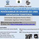 Convite defesa - Benjamim Pereira Vilela