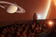 sessão de planetário