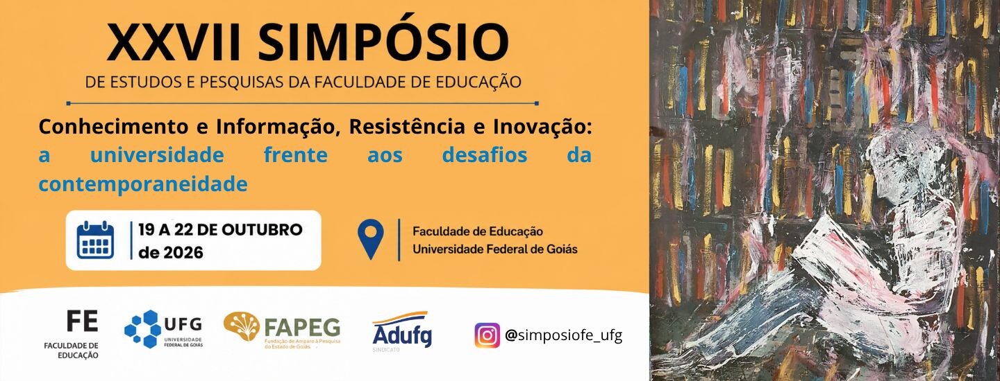 Banner horizontal contendo a arte do evento.