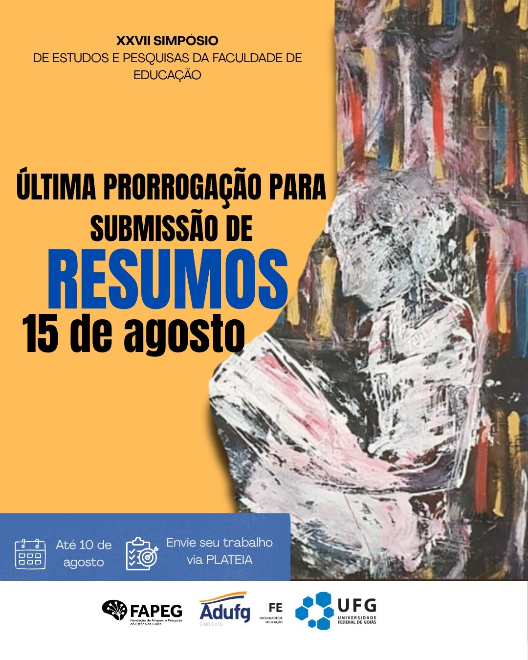 Card informando sobre o último prazo de submissão