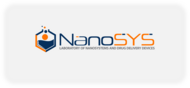 Logo nanosys fundo cinza