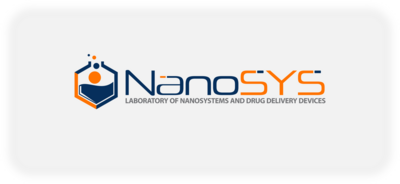 Logo nanosys fundo cinza