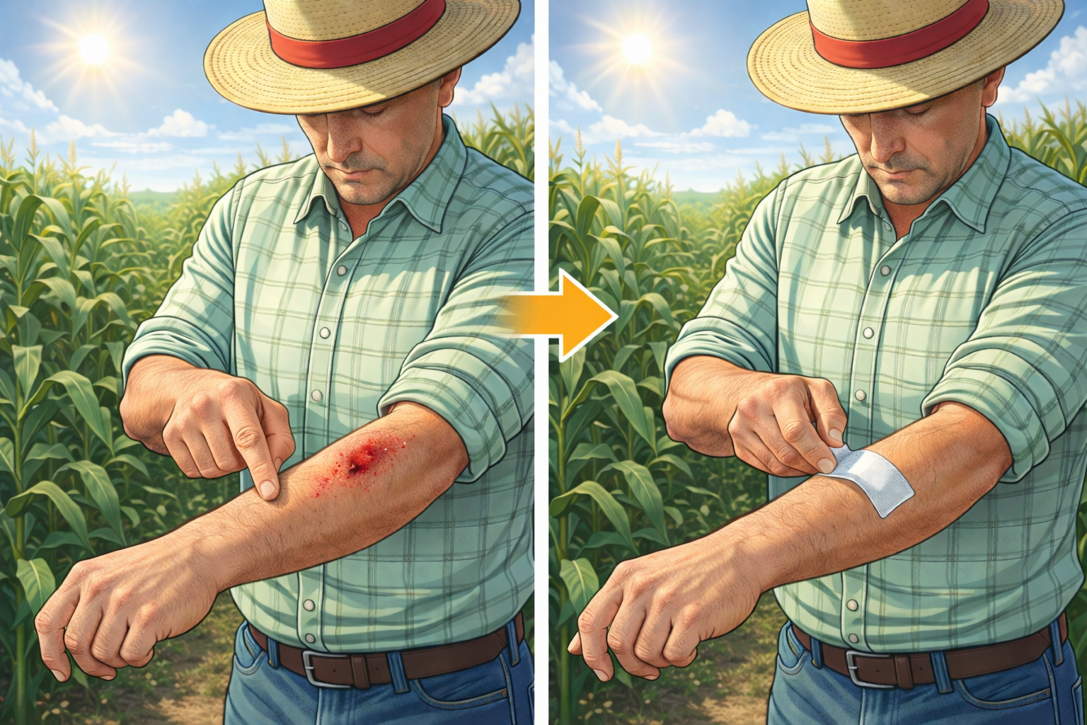 Adesivo agricultor