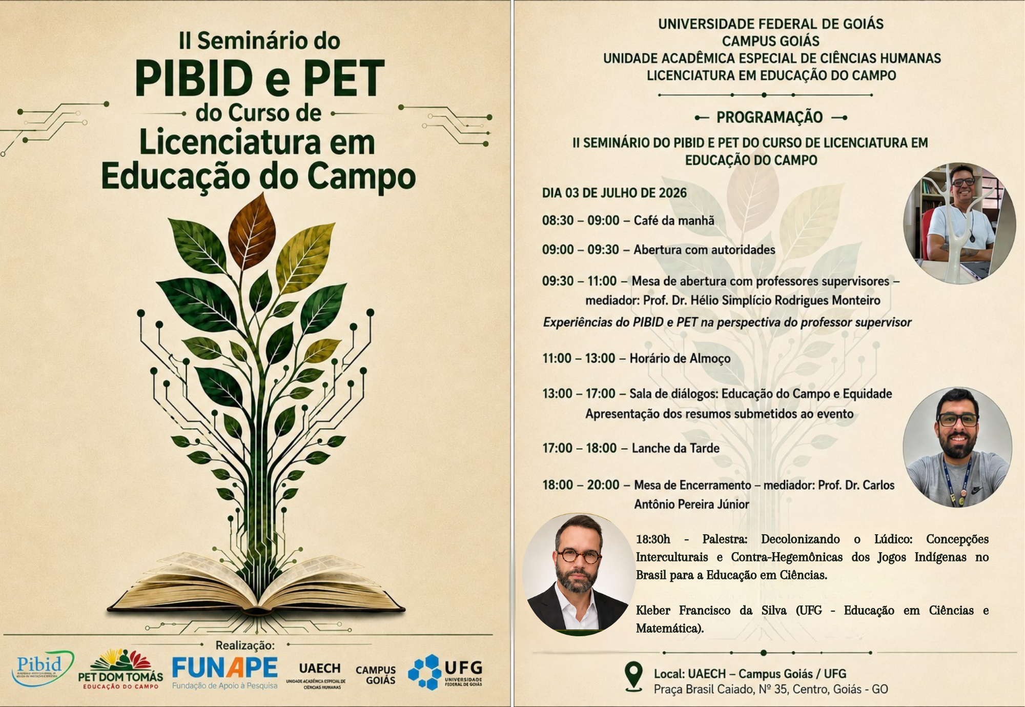 Programção Atualizada