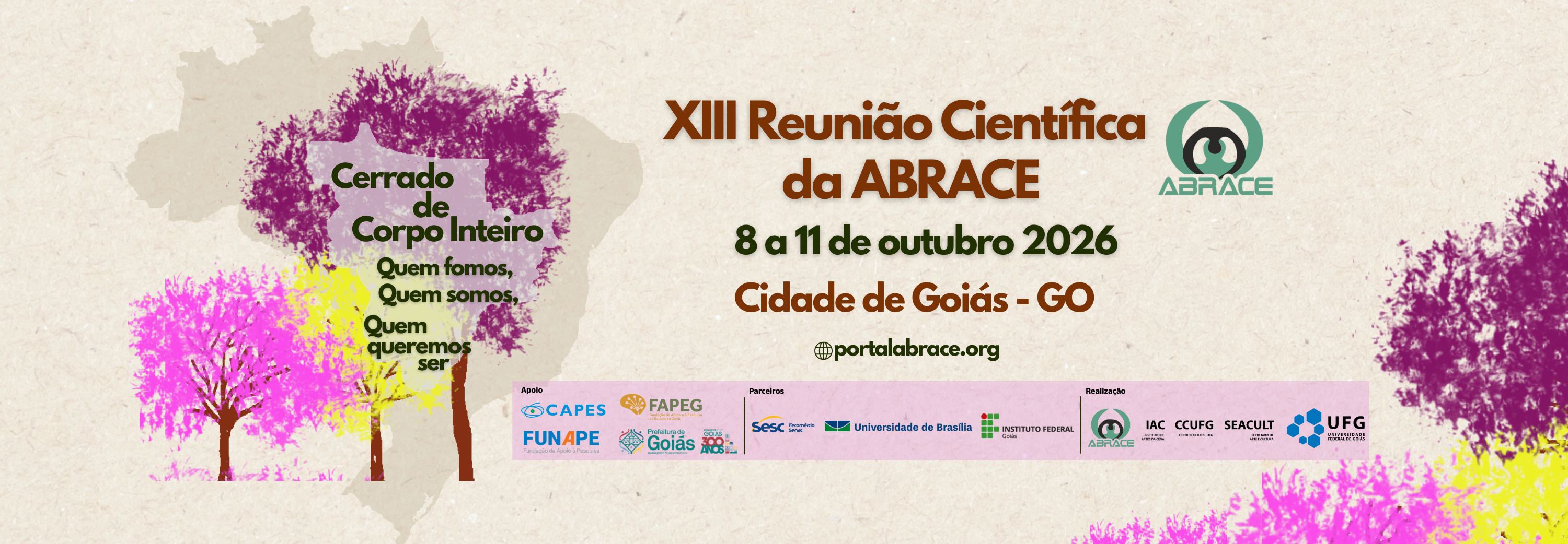 banner para site plateia reunião científica abrace MODELO Banner Geral