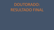 Doutorado Final