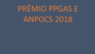 Prêmio ANPOCS