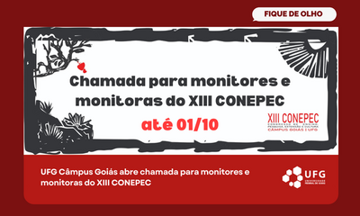 Chamada para monitores Conepec