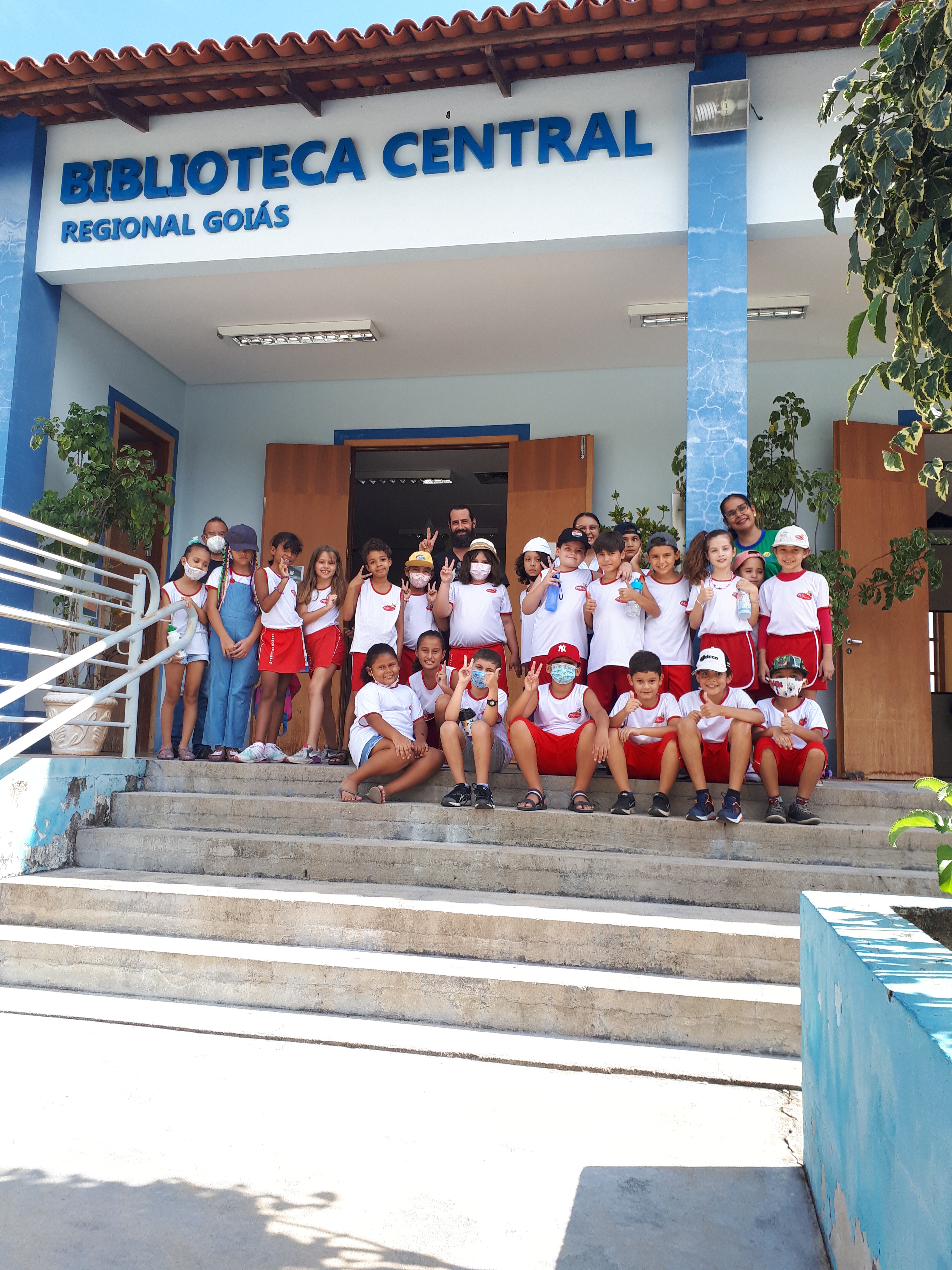 Visita biblioteca capa
