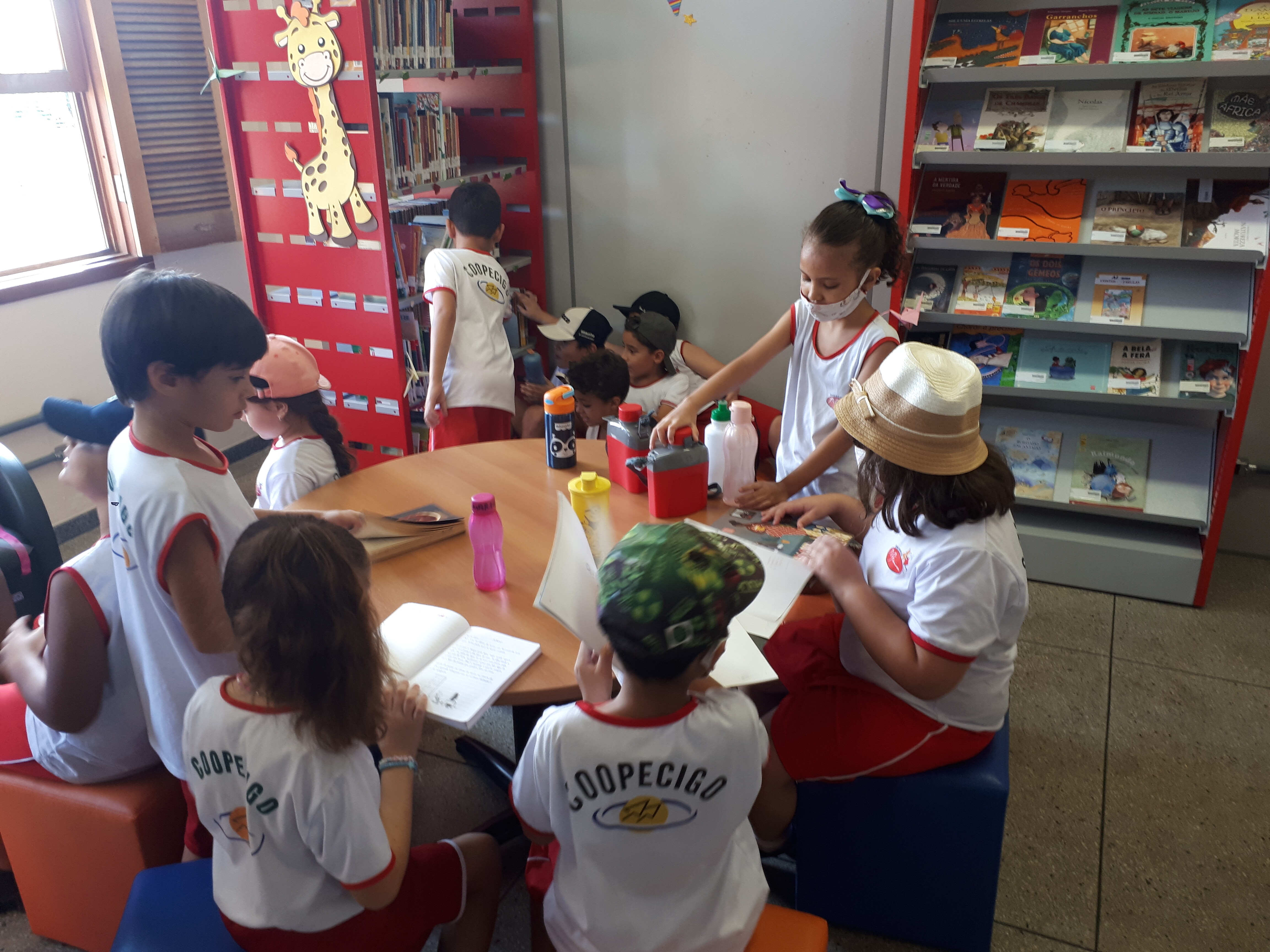 espaço de leitura infantil