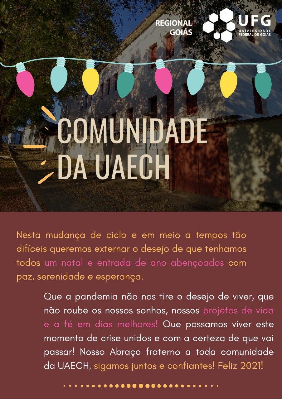 Mensagem final de ano UAECH