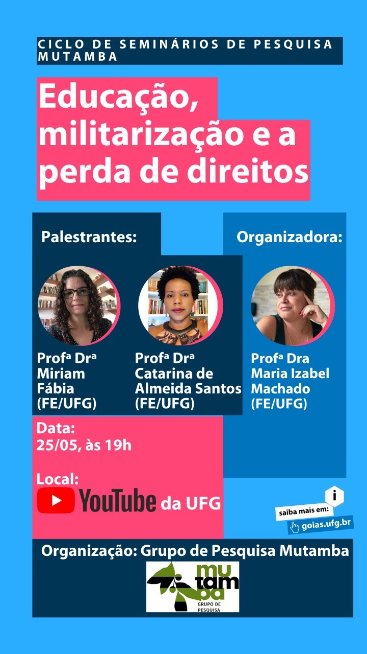 Ciclo de Seminários de Pesquisa Mutamba