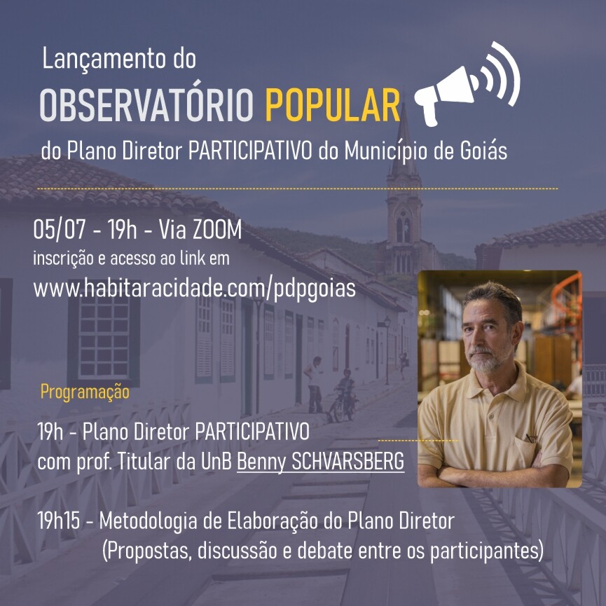 Plano Diretor evento Goiás