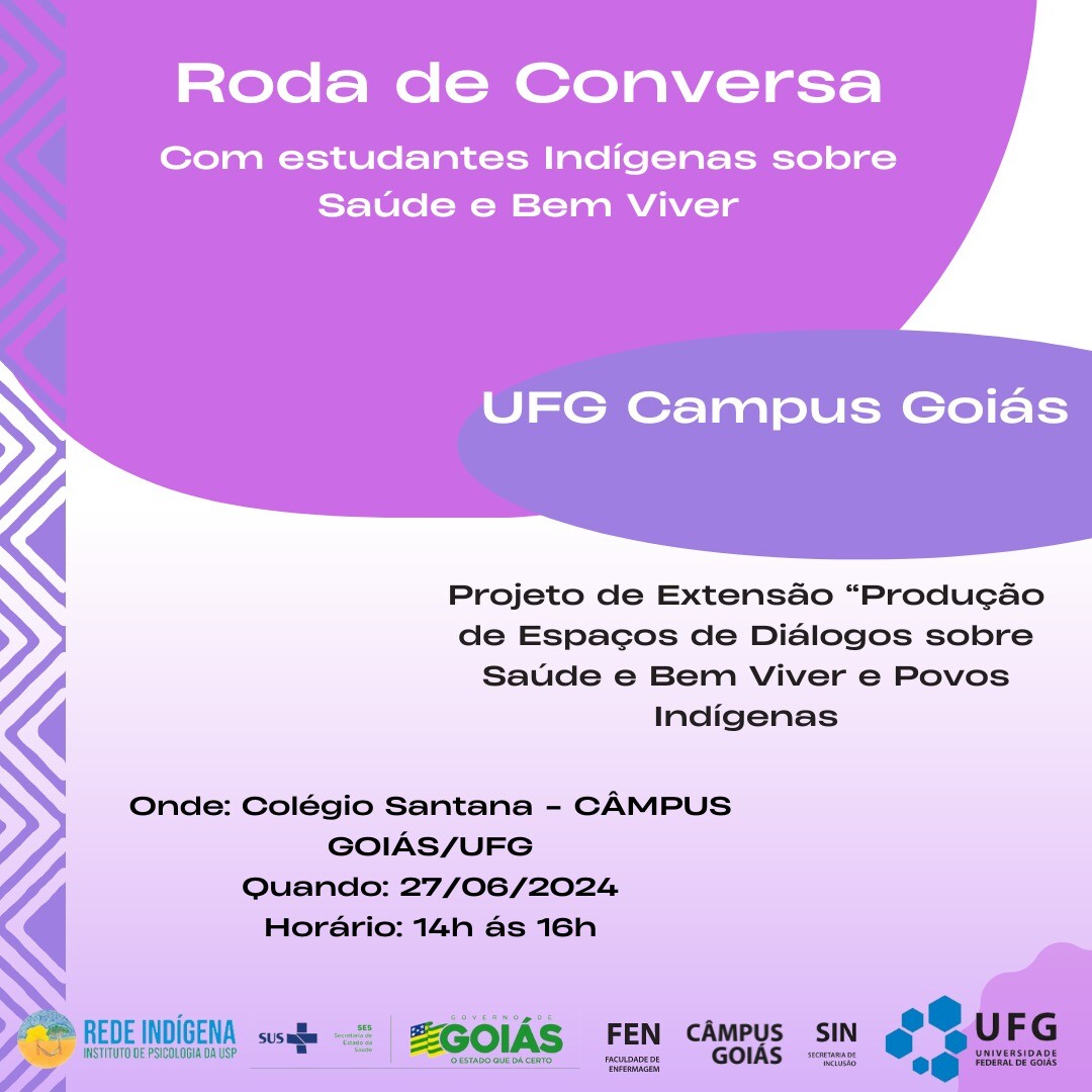 Banner roda de conversa