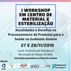 Banner novo I Workshop em Centro de Material e Esterilização