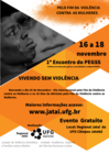 Cartaz do 1º encontro do PEGSS, que ocorrerá nos dias 16 a 18 de novembro de 2016.
