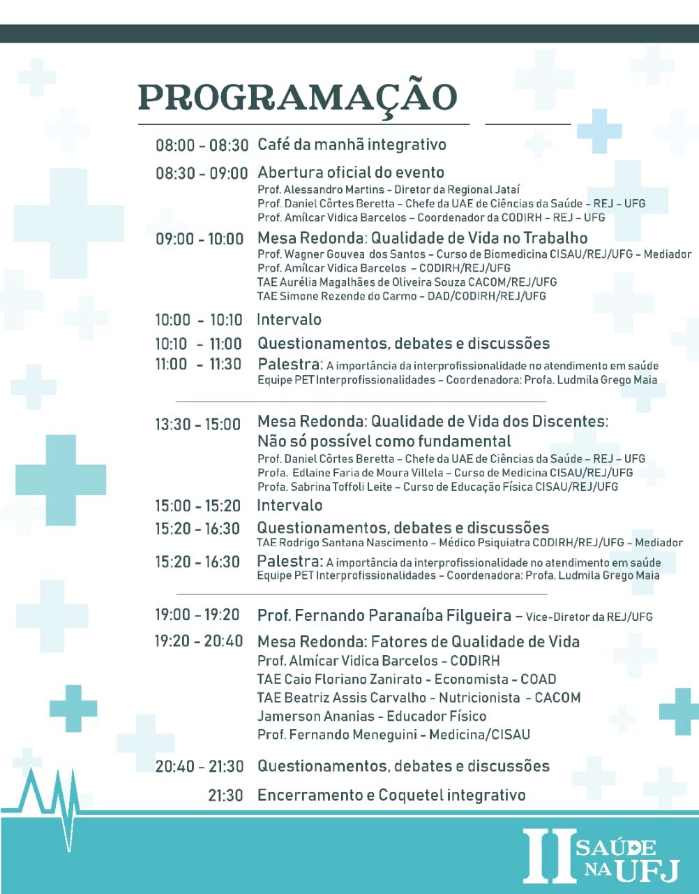 Saúde na UFJ figura II