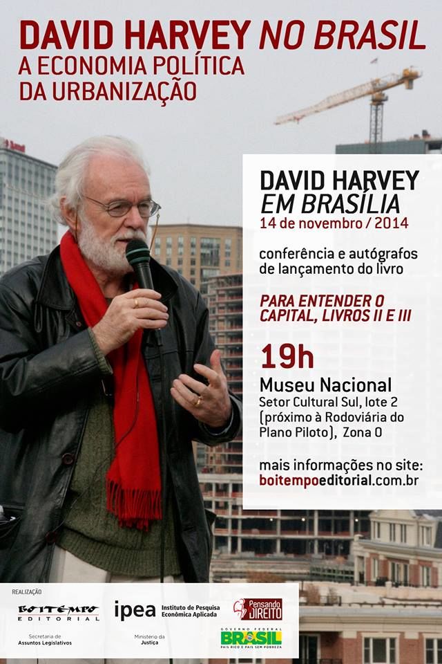 Conferência e lançamento de livro em Brasília, 2014