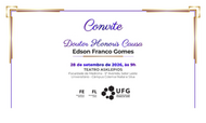 Capa - Edson Honoris Causa