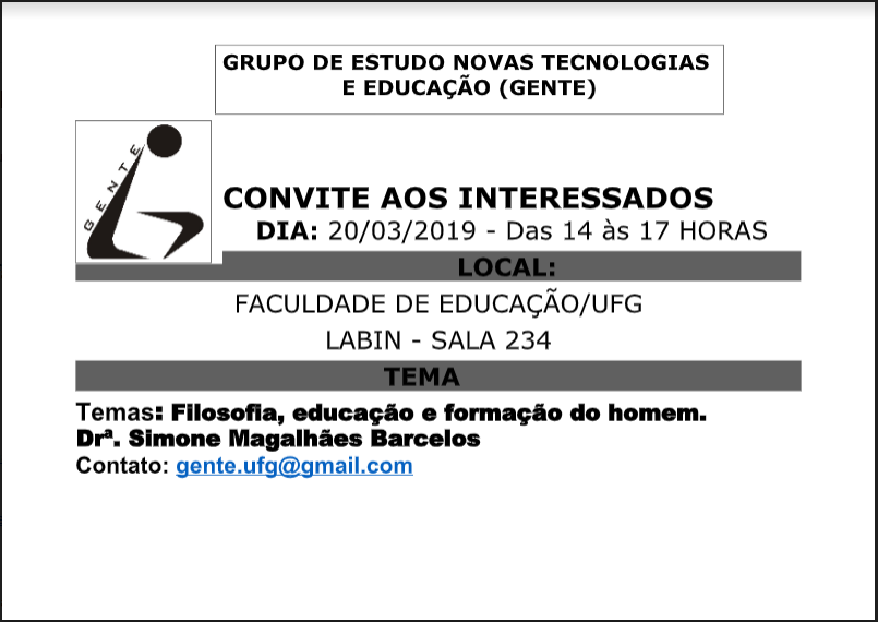 Convite GENTE 2019.1 1