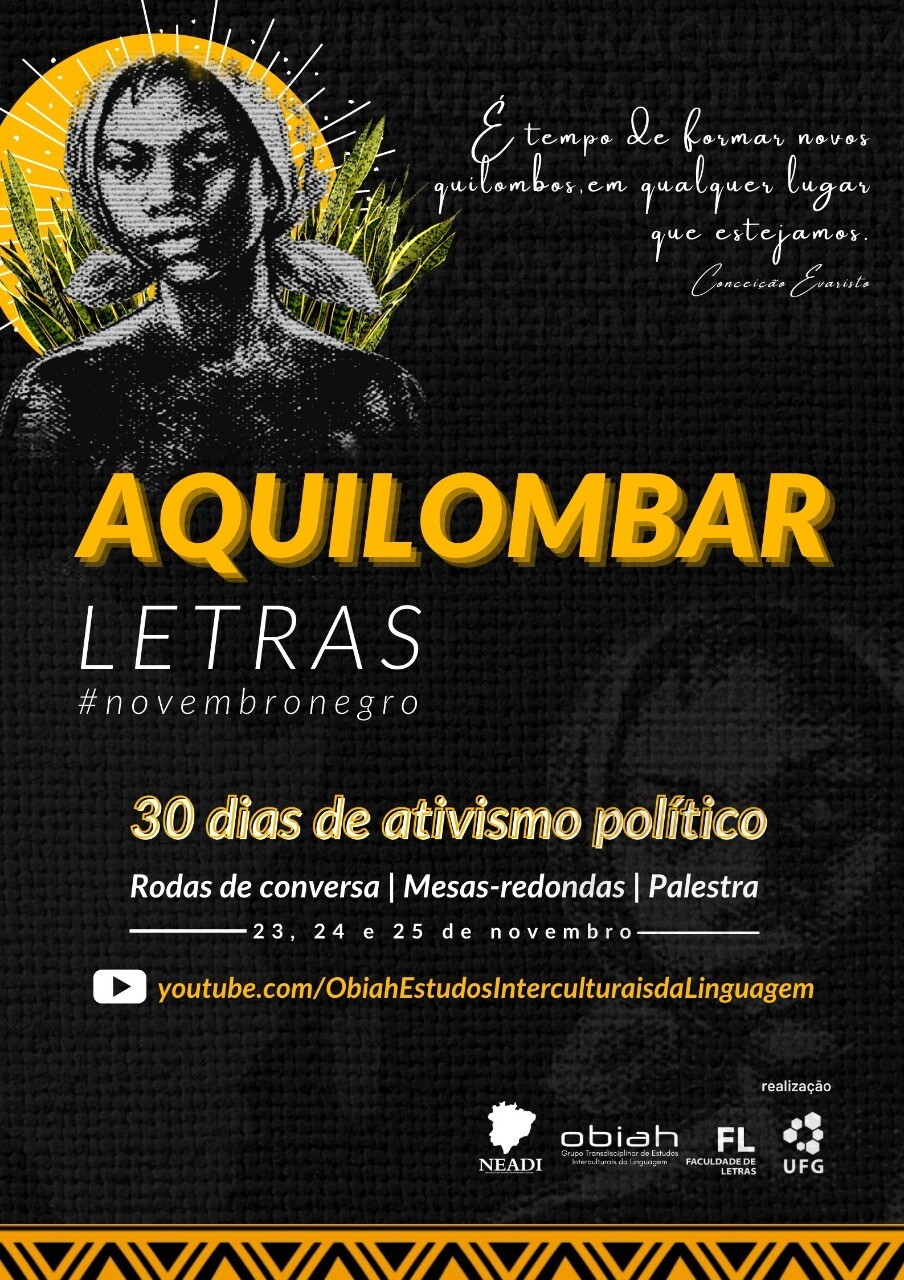 Novembro Negro 2020 Aquilombar Letras 1