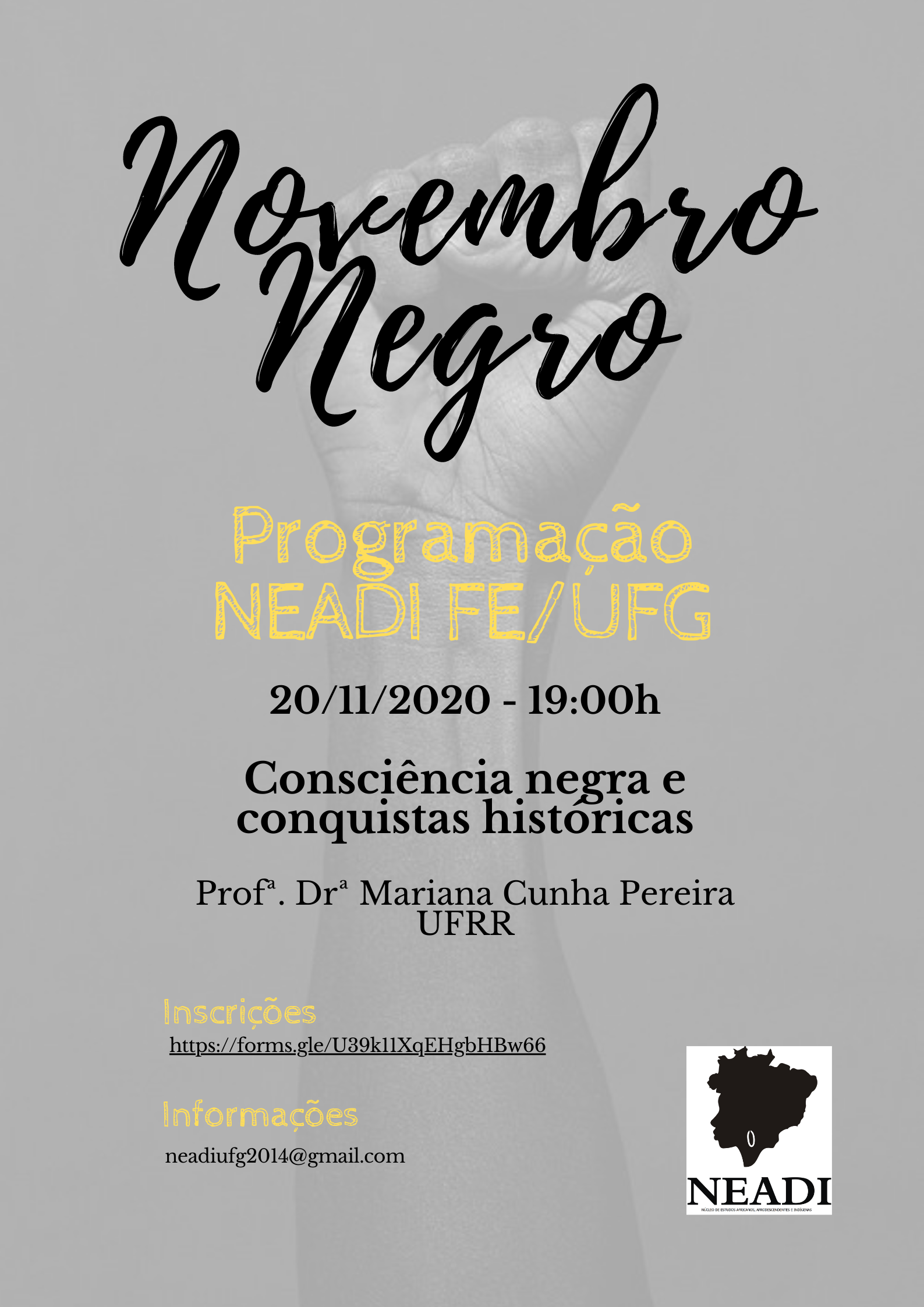 Novembro Negro 2020 NEADI 1