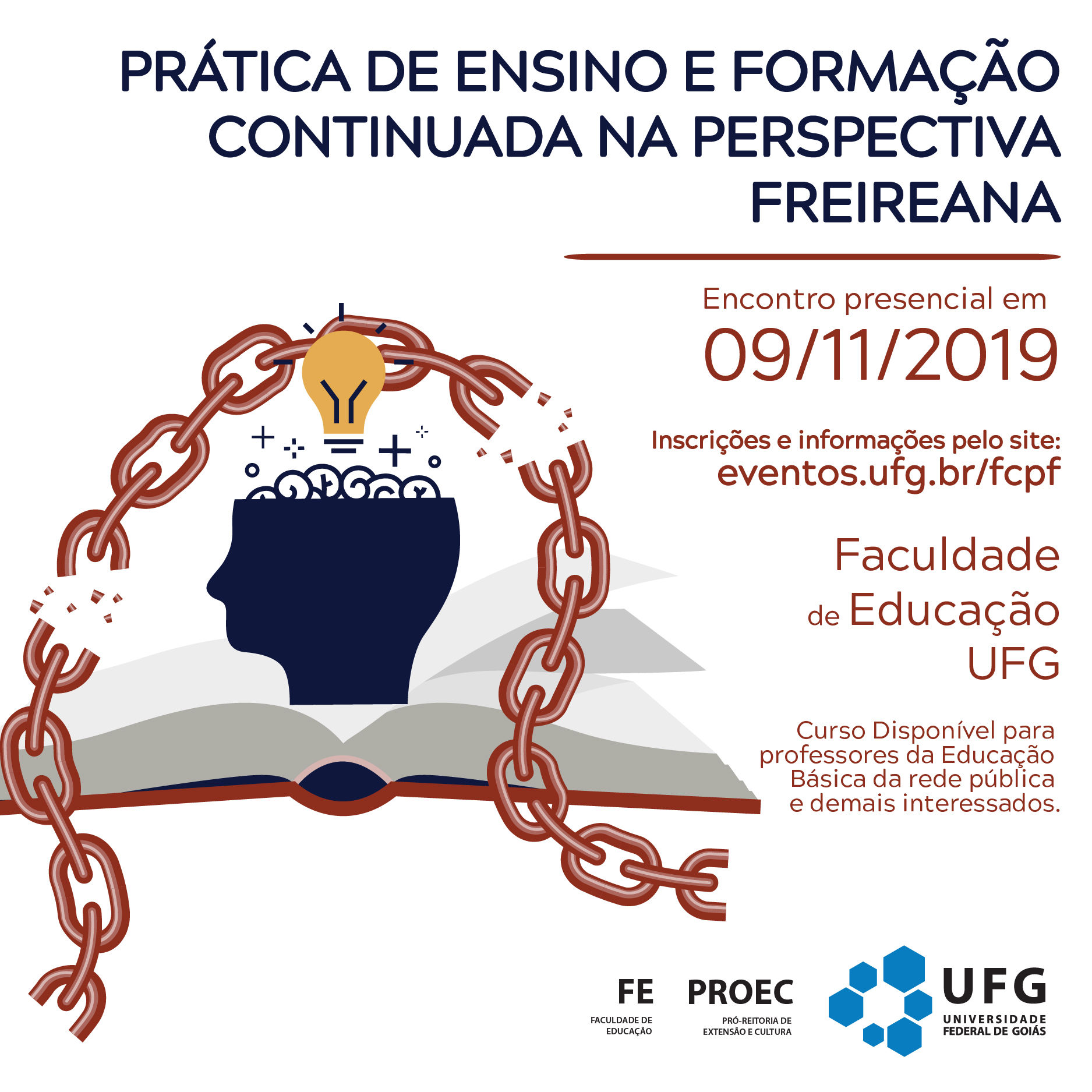 Curso de Extensão - Prática de ensino e formação continuada na perspectiva freireana.