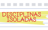 Disciplinas Isoladas Disciplinas Isoladas