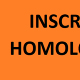 Texto Inscrições homologadas Texto Inscrições homologadas