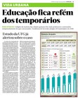 Educação refém dos temporários Educação refém dos temporários