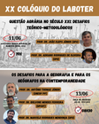XX Colóquio do LABOTER - 2025