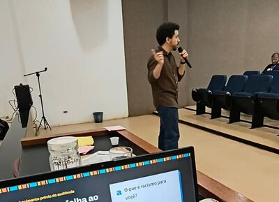 Danilo leciona na 4ª Edição do curso Lelia Gonzalez