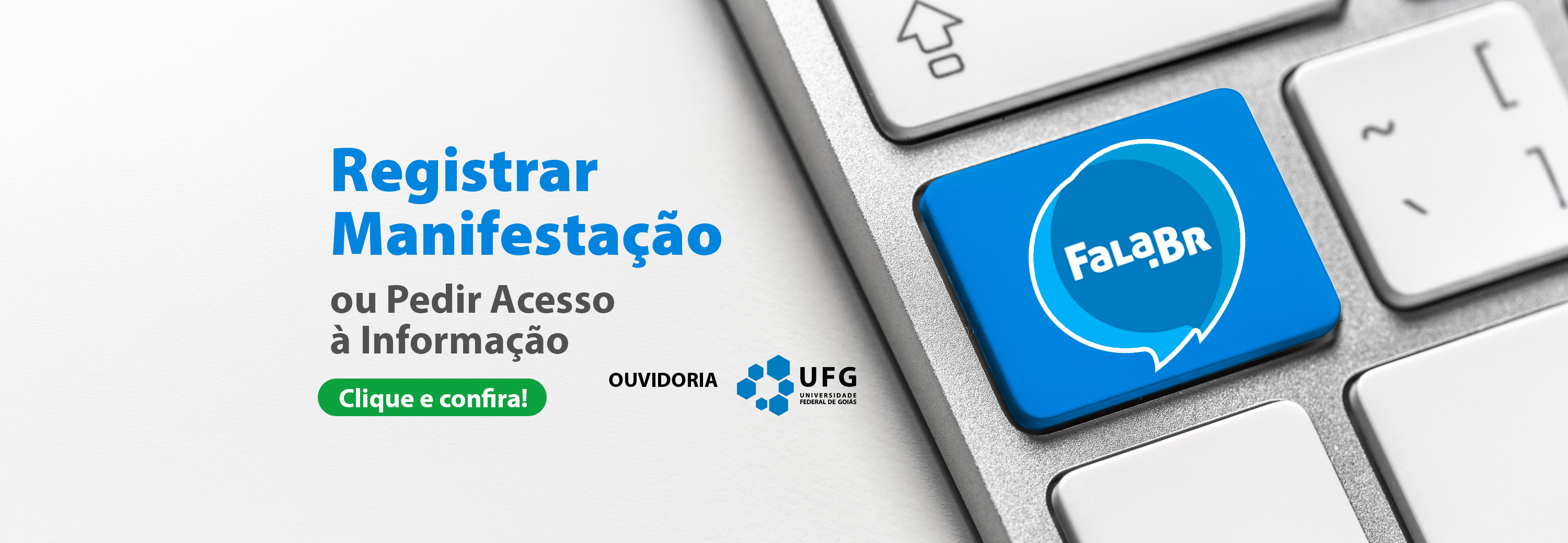 Registre sua manifestação na Ouvidoria!