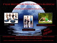 Lual do curso de Educação Física
