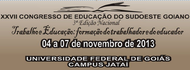 Caj - XXVII Congresso de Educação do Sudoeste Goiano.